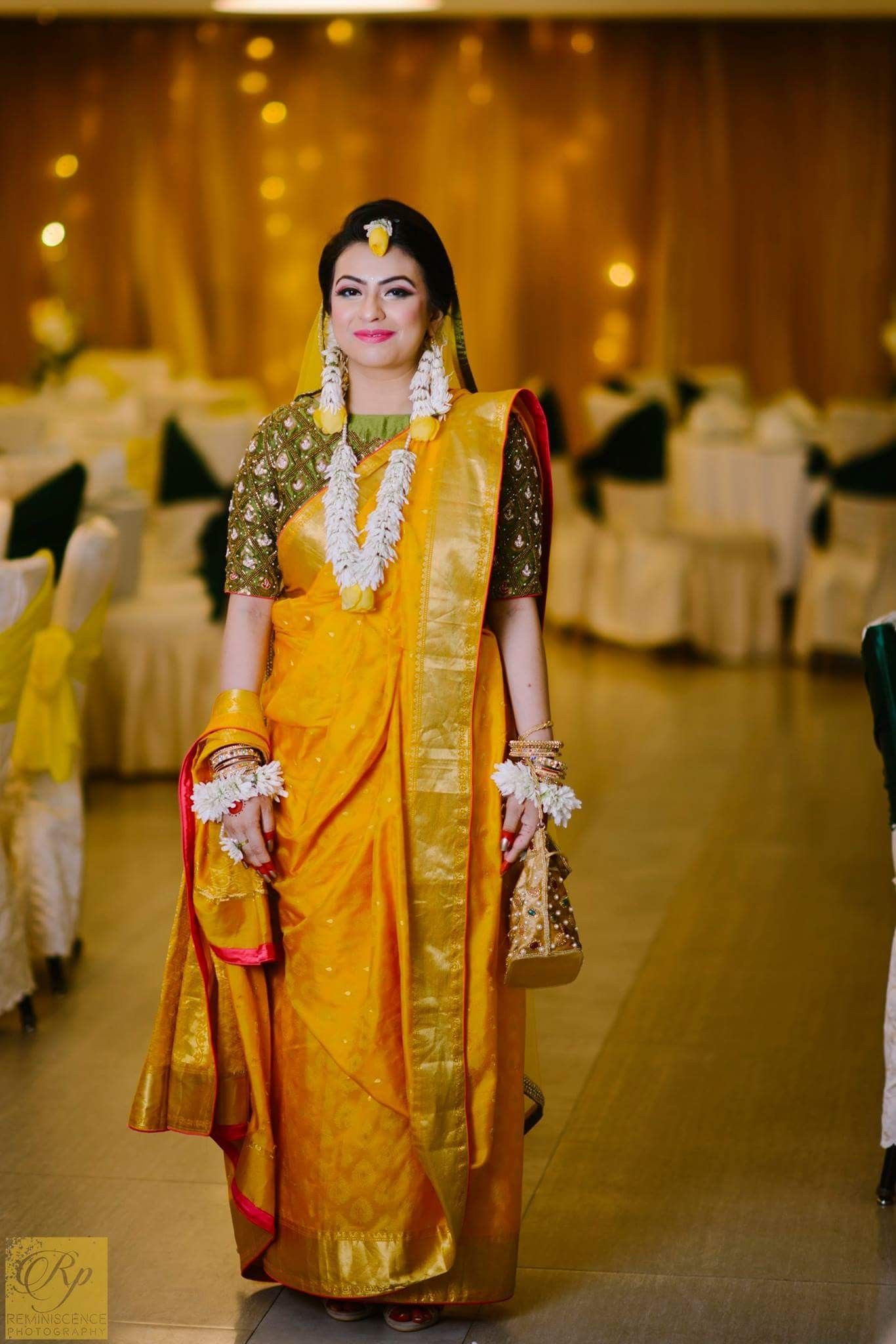 15 Gorgeous Bengali Haldi Ceremony Outfit Ideas